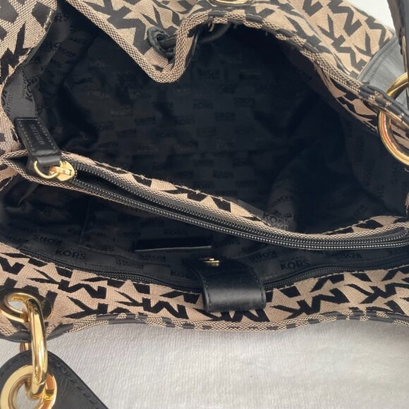 Michael Kors large monogram purse bag - Picture 6 of 10